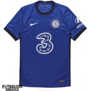 Chelsea 2020-2021 Retro Domácí Dres Krátký Rukáv Chelsea 2020-2021 Retro Domácí Dres Krátký Rukáv